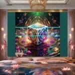 Cuboid 3D Artistic Design Digital Wall Art Home decor _04 - Image 2