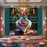 Cuboid 3D Artistic Design Digital Wall Art Home Decor _41 - Image 2