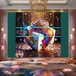 Cuboid 3D Artistic Design Digital Wall Art Home decor _49 - Image 2