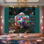 Cuboid 3D Artistic Design Digital Wall Art Home decor _50 - Image 2