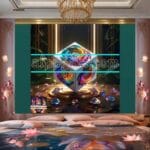 Cuboid 3D Artistic Design Digital Wall Art Home decor _51 - Image 3