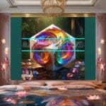 Cuboid 3D Artistic Design Digital Wall Art Home decor _53 - Image 2