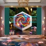 Cuboid 3D Artistic Design Digital Wall Art Home decor _60 - Image 2