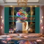Cuboid 3D Artistic Design Digital Wall Art Home decor _72 - Image 2