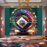 Cuboid 3D Artistic Design Digital Wall Art Home decor _73 - Image 2