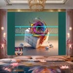 Cuboid 3D Artistic Design Digital Wall Art Home decor _74 - Image 2