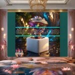 Cuboid 3D Artistic Design Digital Wall Art Home decor _77 - Image 2