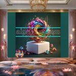 Cuboid 3D Artistic Design Digital Wall Art Home decor _86 - Image 2