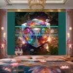 Cuboid 3D Artistic Design Digital Wall Art Home decor _88 - Image 2