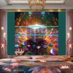 Cuboid 3D Artistic Design Digital Wall Art Home decor _09 - Image 2