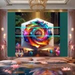 Cuboid 3D Artistic Design Digital Wall Art Home decor _90 - Image 2