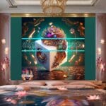 Cuboid 3D Artistic Design Digital Wall Art Home decor _93 - Image 2