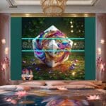 Cuboid 3D Artistic Design Digital Wall Art Home decor _95 - Image 2