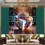 Cuboid 3D Artistic Design Digital Wall Art Home decor _49 - Image 3