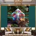 Cuboid 3D Artistic Design Digital Wall Art Home decor _63 - Image 3