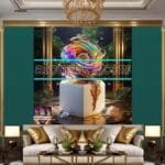 Cuboid 3D Artistic Design Digital Wall Art Home decor _72 - Image 3