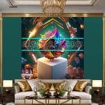 Cuboid 3D Artistic Design Digital Wall Art Home decor _75 - Image 3