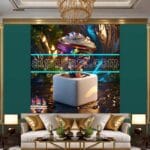 Cuboid 3D Artistic Design Digital Wall Art Home decor _77 - Image 3