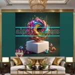 Cuboid 3D Artistic Design Digital Wall Art Home decor _86 - Image 3