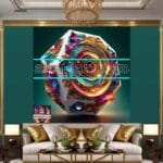 Cuboid 3D Artistic Design Digital Wall Art Home decor _87 - Image 3
