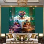 Cuboid 3D Artistic Design Digital Wall Art Home decor _96 - Image 3