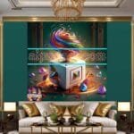 Cuboid 3D Artistic Design Digital Wall Art Home decor _10 - Image 3