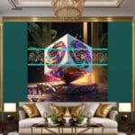 Cuboid 3D Artistic Design Digital Wall Art Home decor _13 - Image 3