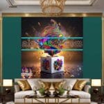 Cuboid 3D Artistic Design Digital Wall Art Home decor _17 - Image 3