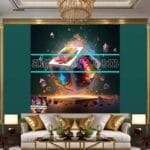 Cuboid 3D Artistic Design Digital Wall Art Home decor _02 - Image 3
