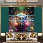 Cuboid 3D Artistic Design Digital Wall Art Home decor _04 - Image 3