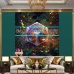 Cuboid 3D Artistic Design Digital Wall Art Home decor _05 - Image 3