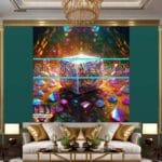 Cuboid 3D Artistic Design Digital Wall Art Home decor _09 - Image 3