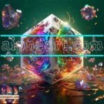 Cuboid 3D Artistic Design Digital Wall Art Home Decor _20