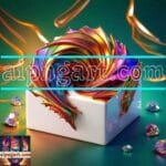Cuboid 3D Artistic Design Digital Wall Art Home Decor _24