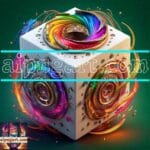 Cuboid 3D Artistic Design Digital Wall Art Home Decor _25