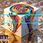 Cuboid 3D Artistic Design Digital Wall Art Home decor _03