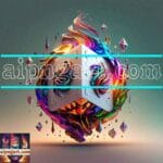 Cuboid 3D Artistic Design Digital Wall Art Home Decor _40