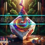 Cuboid 3D Artistic Design Digital Wall Art Home Decor _41