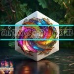 Cuboid 3D Artistic Design Digital Wall Art Home Decor _46