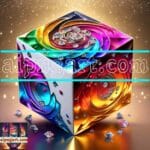 Cuboid 3D Artistic Design Digital Wall Art Home decor _52