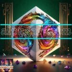 Cuboid 3D Artistic Design Digital Wall Art Home decor _55