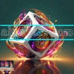 Cuboid 3D Artistic Design Digital Wall Art Home decor _57