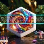 Cuboid 3D Artistic Design Digital Wall Art Home decor _60