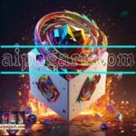 Cuboid 3D Artistic Design Digital Wall Art Home decor _64