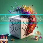 Cuboid 3D Artistic Design Digital Wall Art Home decor _68