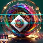 Cuboid 3D Artistic Design Digital Wall Art Home decor _73