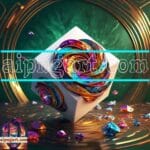 Cuboid 3D Artistic Design Digital Wall Art Home decor _79