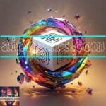Cuboid 3D Artistic Design Digital Wall Art Home decor _80