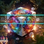 Cuboid 3D Artistic Design Digital Wall Art Home decor _88