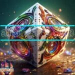 Cuboid 3D Artistic Design Digital Wall Art Home decor _89